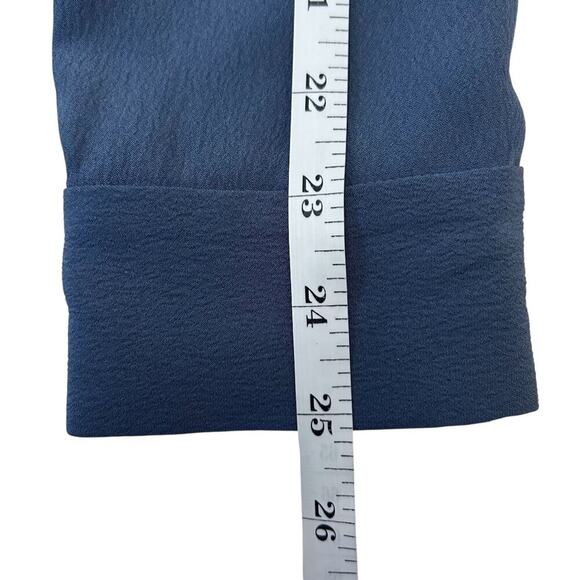 MM.LaFleur Lagarde Shirt Dusty Indigo Size 12 - Picture 13 of 13